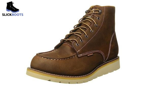 Carhartt-6-Inch-Lace-Up-[Waterproof Wedge]-Soft-Toe-Best-Work-Boots-For-Men