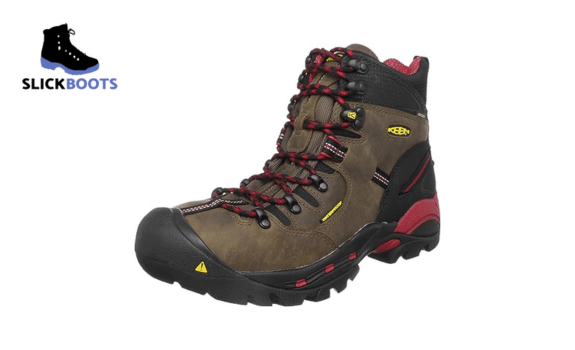 KEEN Utility Men's Pittsburgh - best lightweight work boots with steel toes