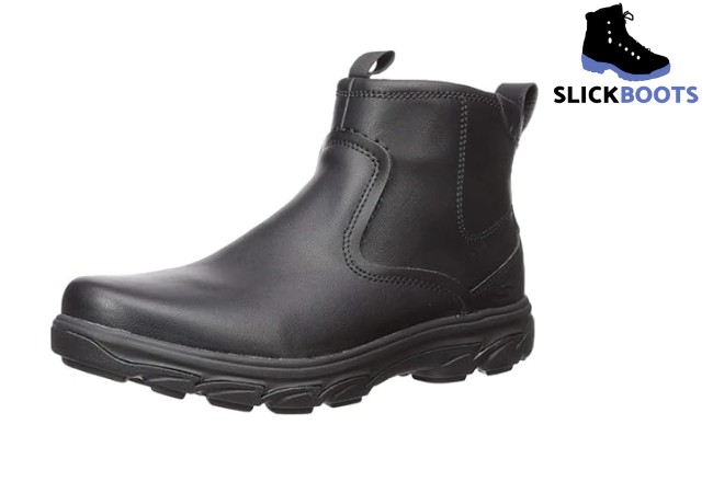 Skechers low cut slip-on work boots