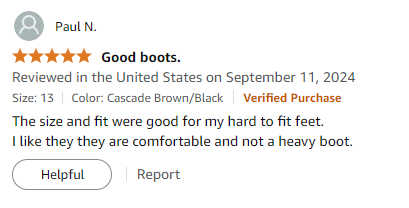 Customer Review