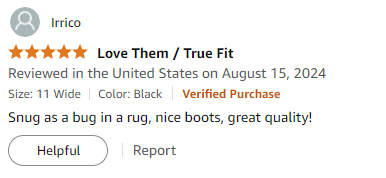 Customer Review