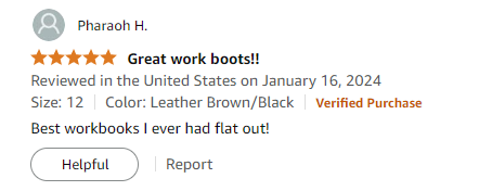 Happy customrer review