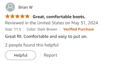 Customer Review