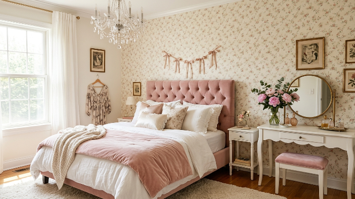 20 Pink Coquette Bedroom Ideas for a Dreamy Makeover