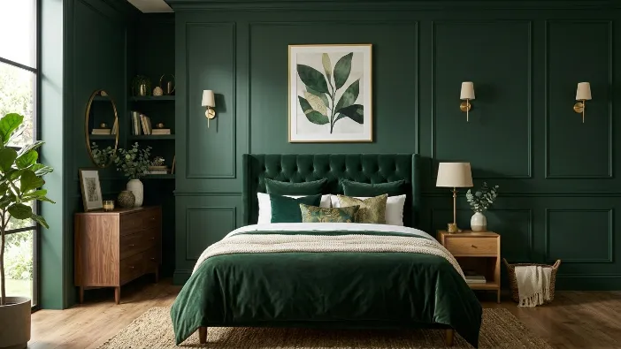 22 Dark Green Bedroom Ideas for a Cozy Luxury Look