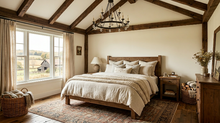 21 Cozy Farmhouse Bedroom Ideas for a Warm Retreat