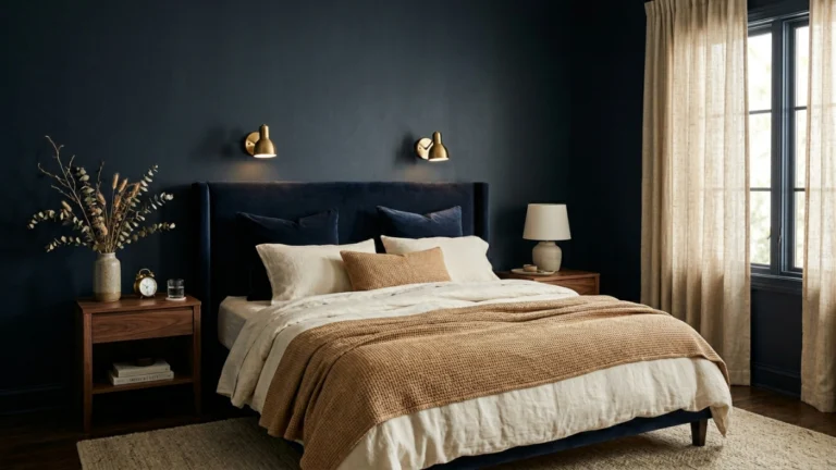 21 Dark Blue Bedrooms That Feel Rich, Not Heavy