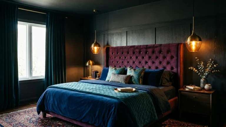 22 Jewel Tone Bedroom Ideas for a Dramatic Glow