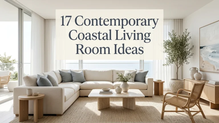 Contemporary Coastal Living Room Ideas