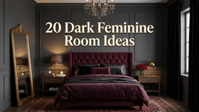 Dark Feminine Room Ideas