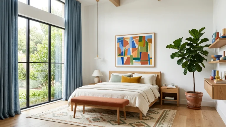 22 Colorful Minimalist Bedroom Ideas You’ll Love
