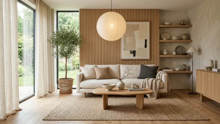 Japandi Living Room Ideas
