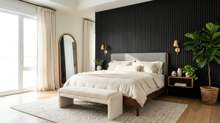 22 Black Accent Wall Bedroom Ideas You’ll Love