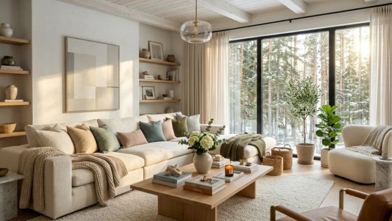 Cozy Scandinavian Living Room Ideas