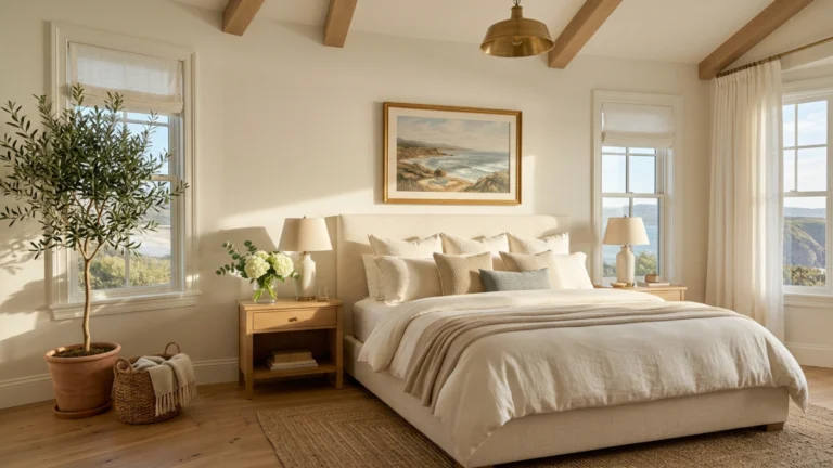 20 Coastal Bedroom Ideas Inspired by Nancy Meyers