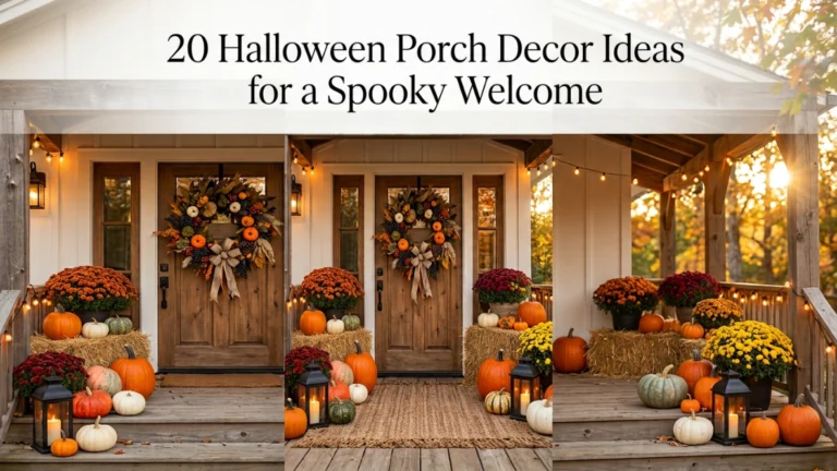20 Halloween Porch Decor Ideas for a Spooky Welcome