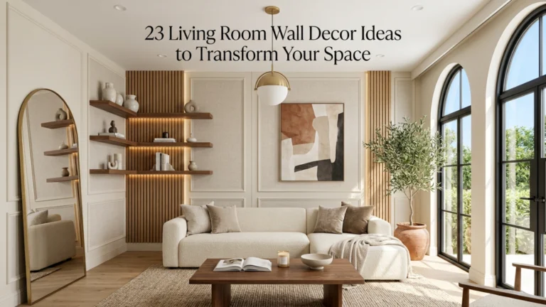 Living Room Wall Decor Ideas