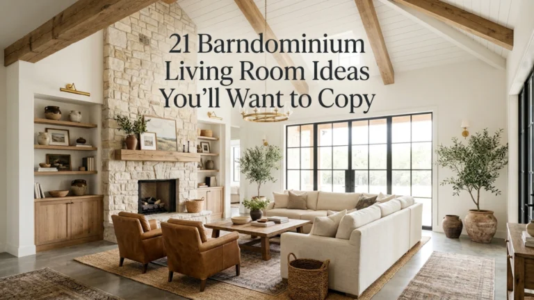 Barndominium Living Room Ideas
