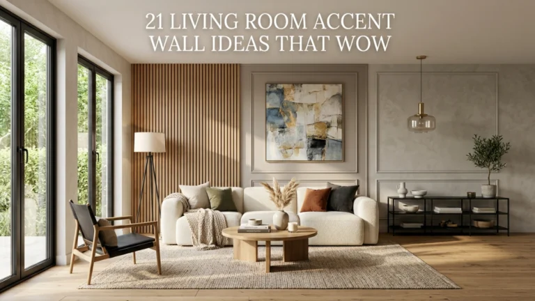 21 Living Room Accent Wall Ideas That Wow