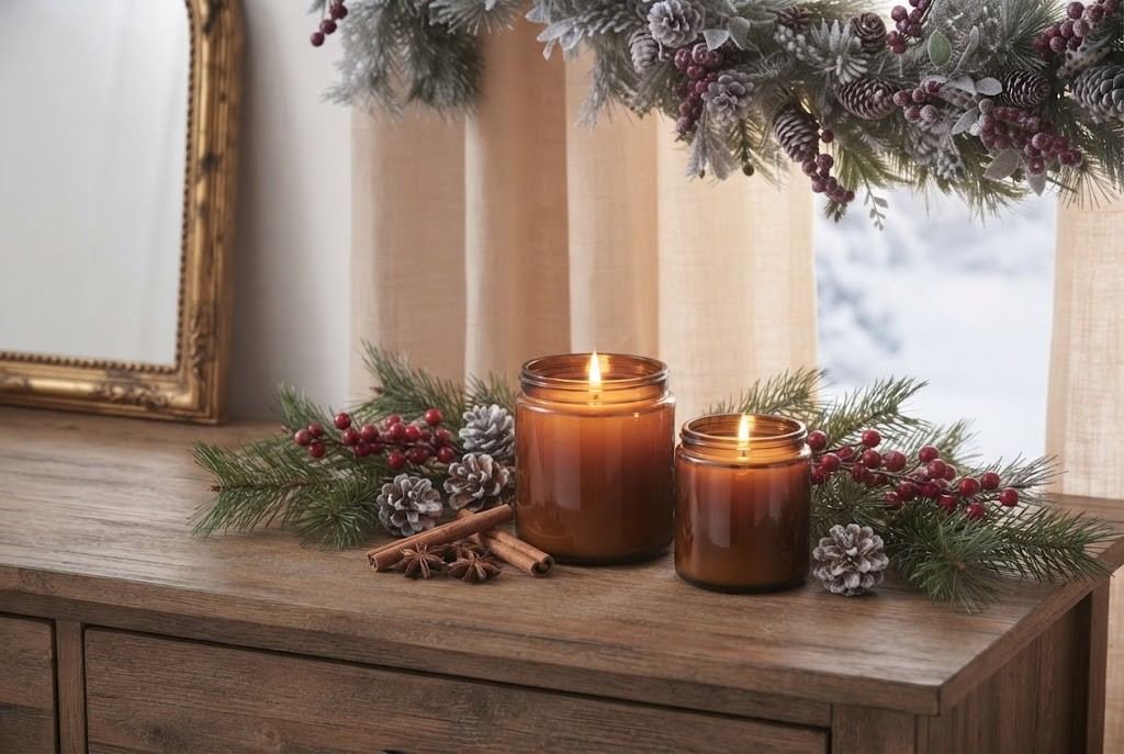Amber Jar Candles