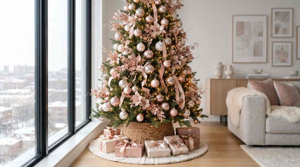 Ethereal Blush Pink and Rose Gold