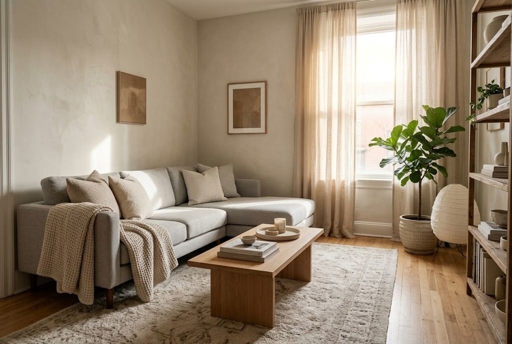 Monochromatic-Living-Room