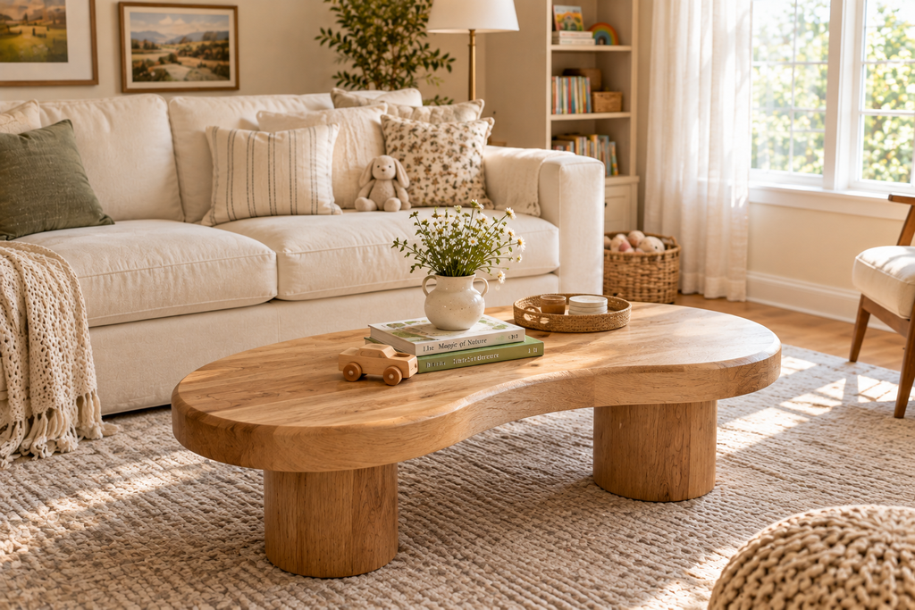 Cozy Scandinavian Living Room Retreat