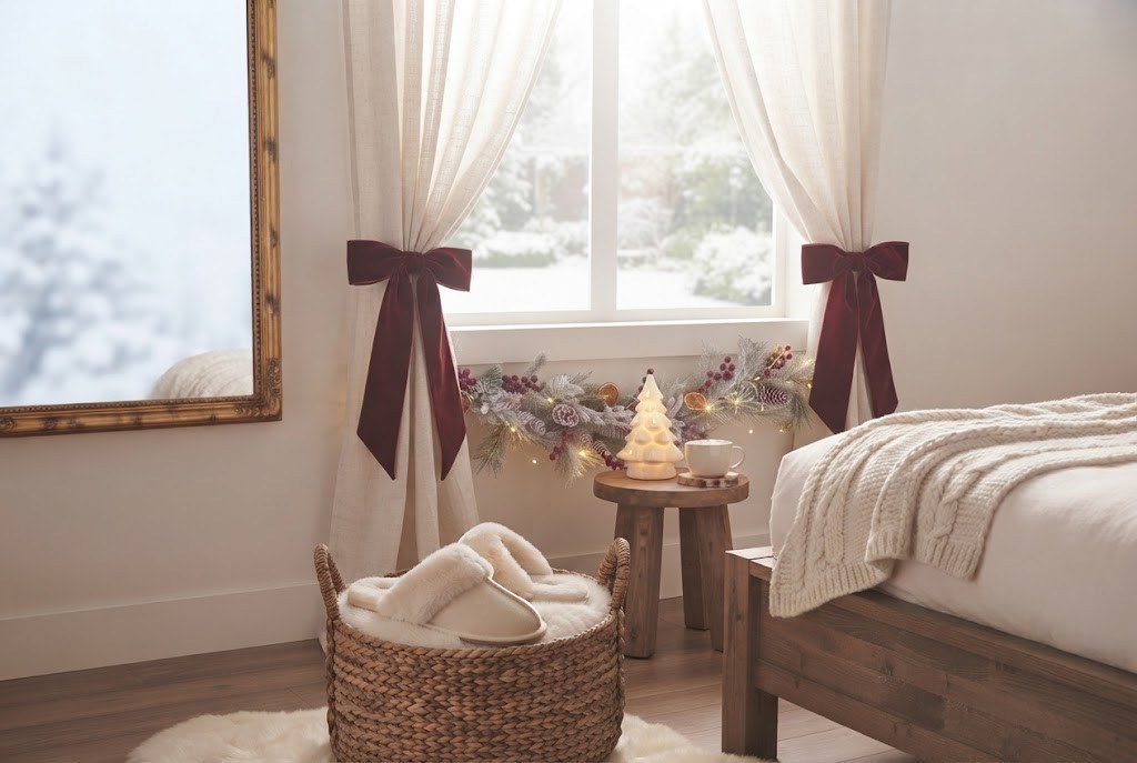 Burgundy Velvet Ribbons