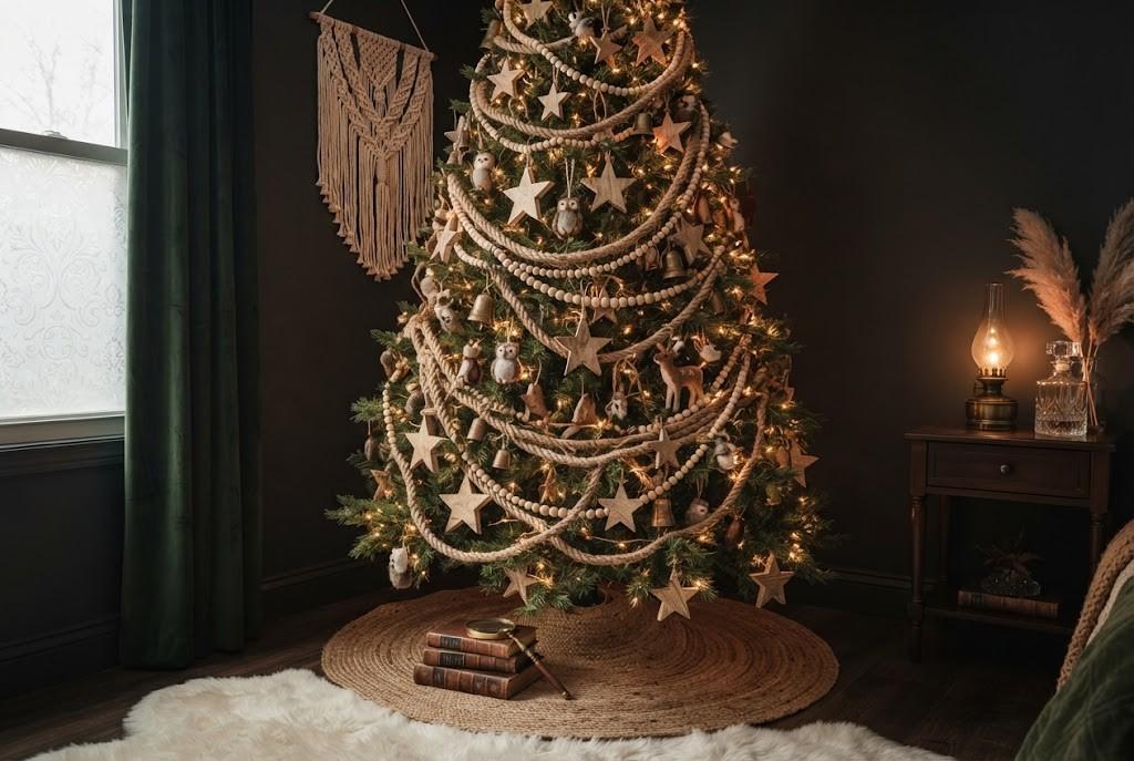 jute rope tree
