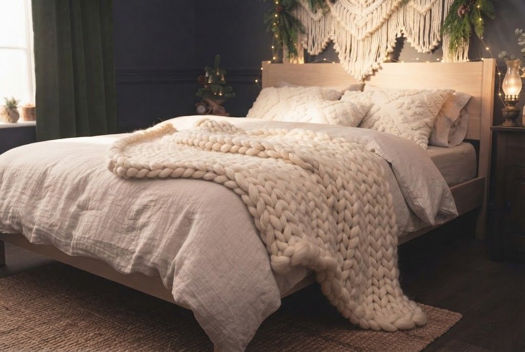 Woven Macrame Tapestry