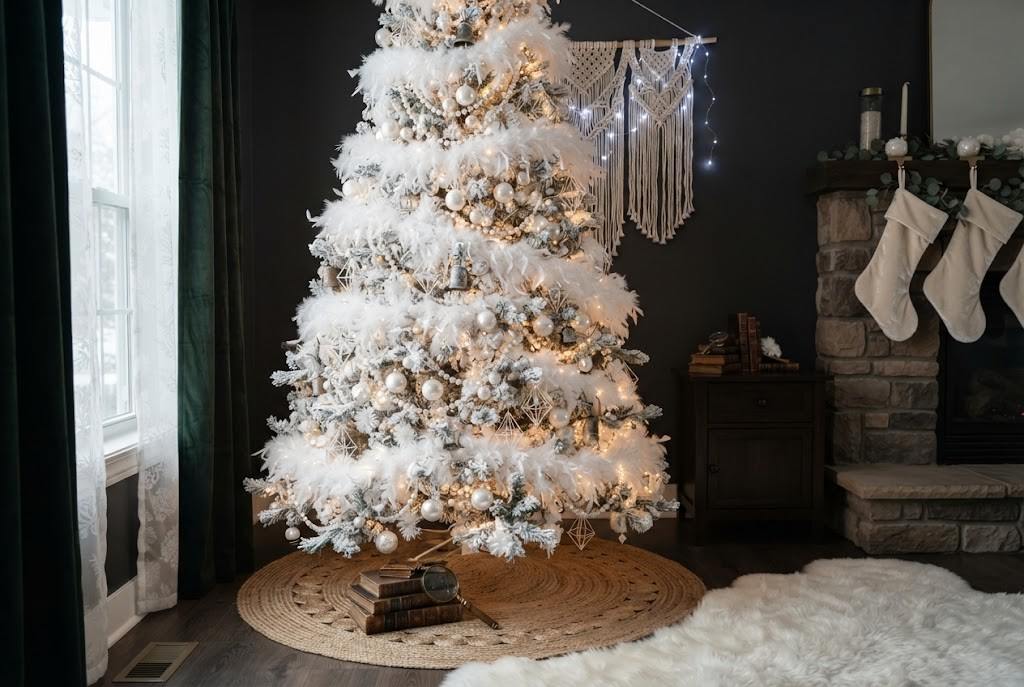ethereal white tree