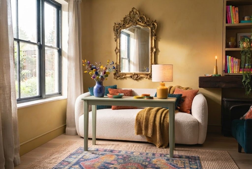Curated Console Vignette