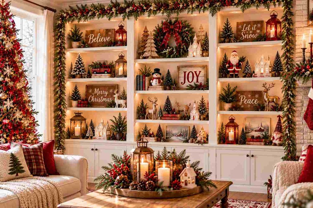 Wooden Signs and Reindeer