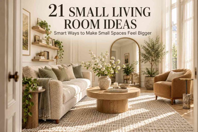 21 Small Living Room Ideas