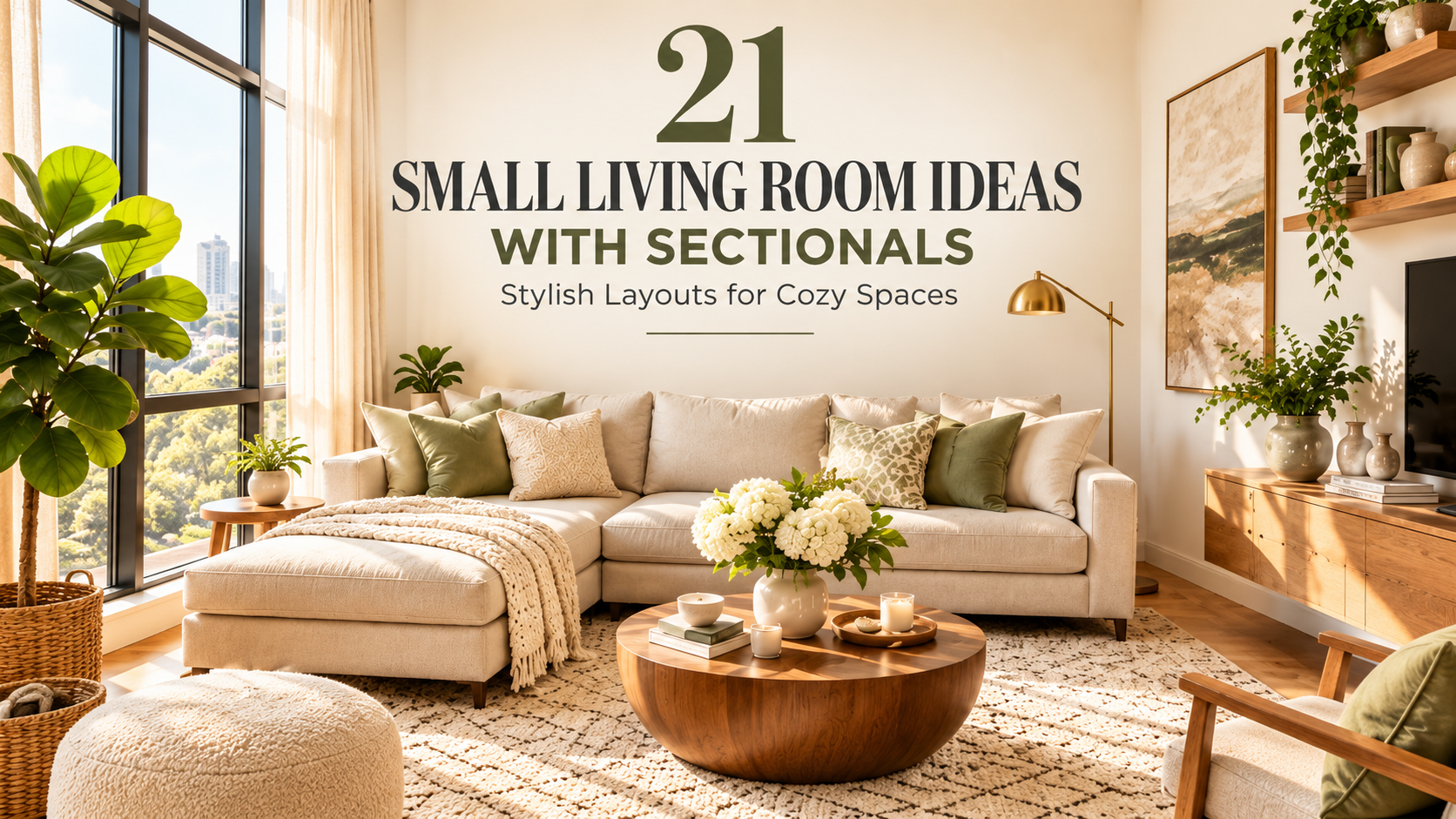 21 Small Living Room Ideas with Sectionals