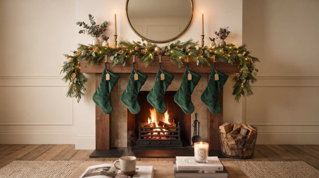 Velvet Stockings Hung with Care