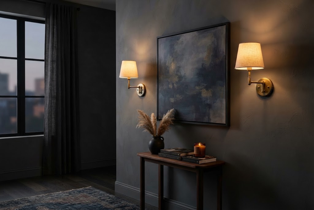 Antique Brass Wall Sconces