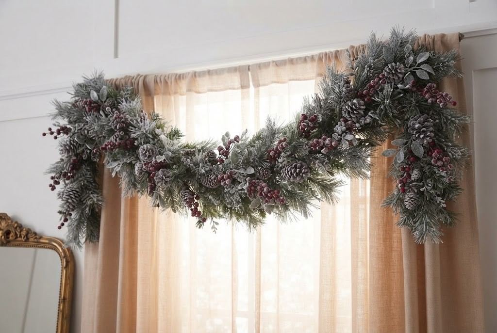 Frosted Berry Garland
