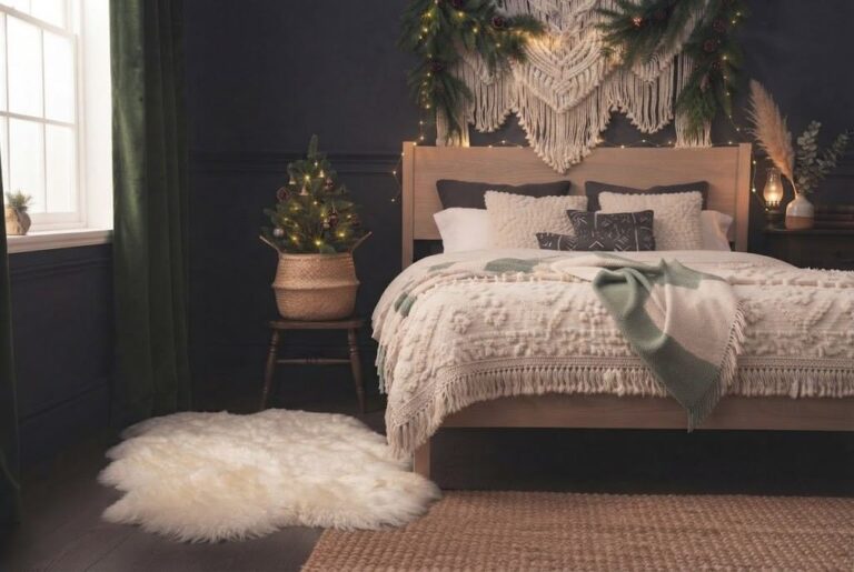 Boho Christmas Master Retreat