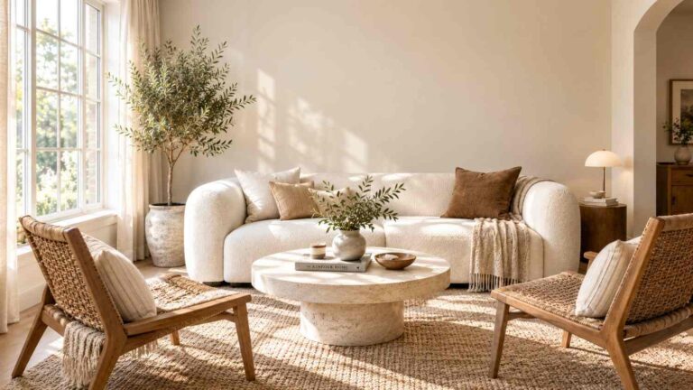 Serene Scandinavian Living Room