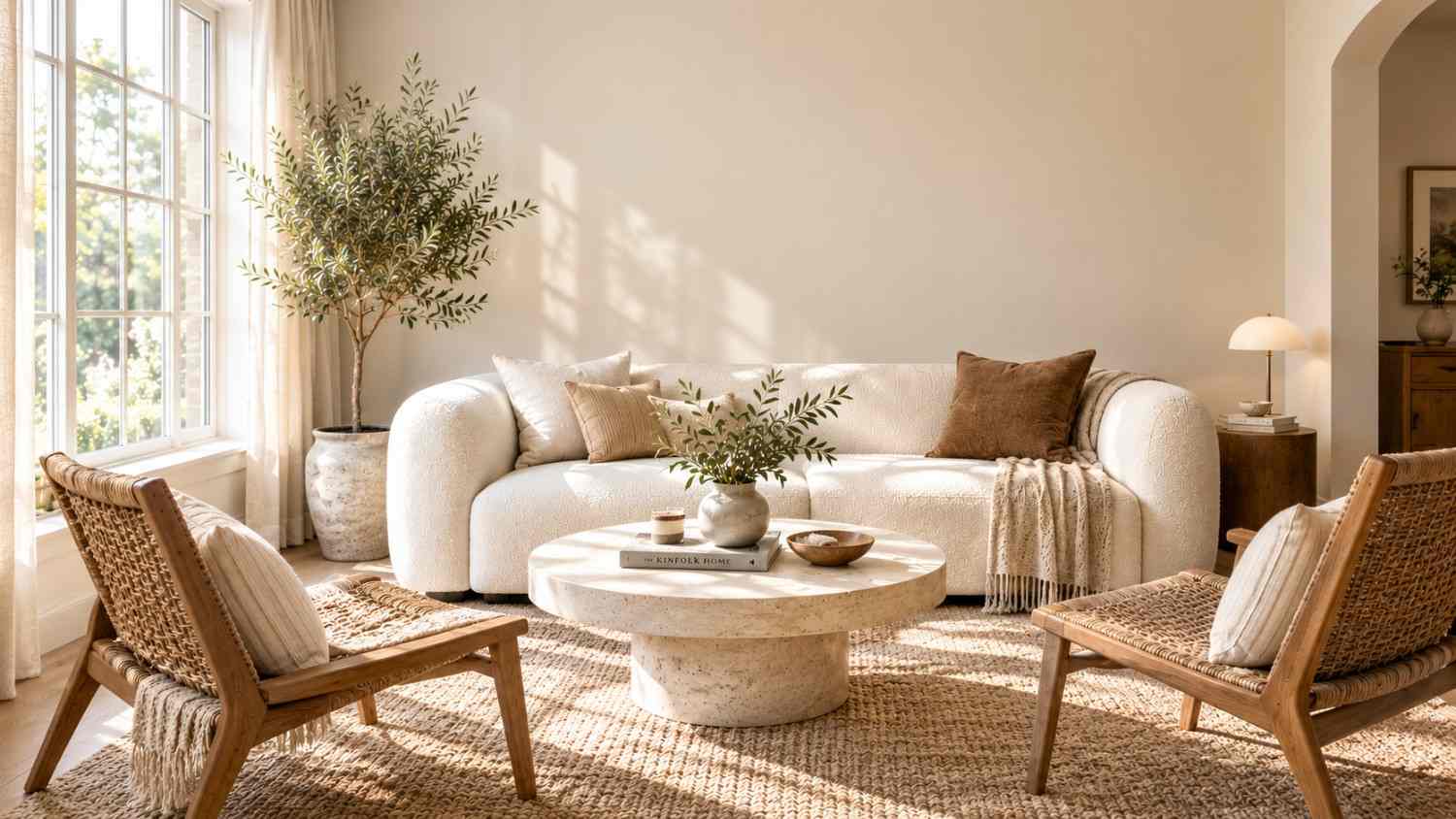Serene Scandinavian Living Room