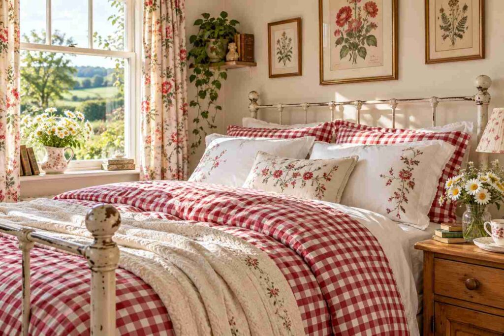 Sunlit Cottage Bedroom