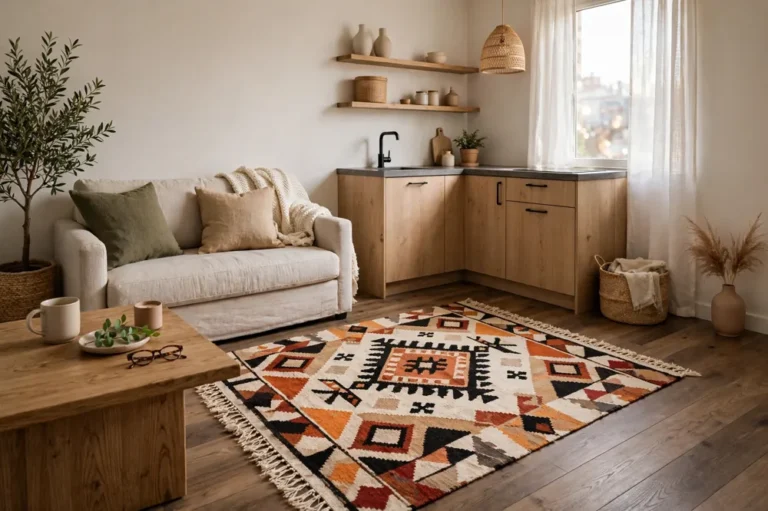 How to choose a rug for a studio apartment