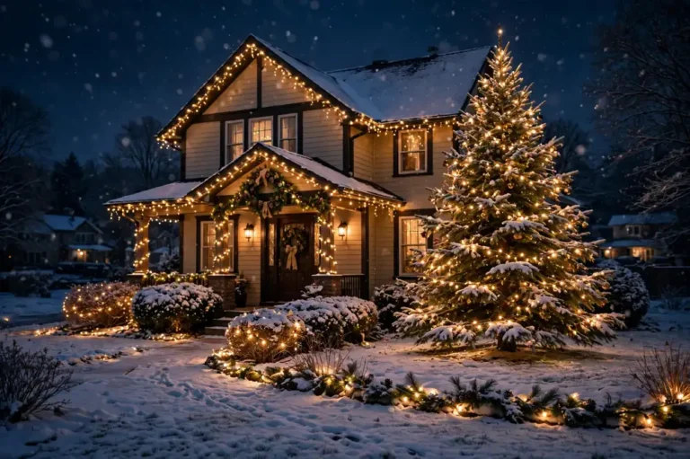 Christmas outdoor decorations
