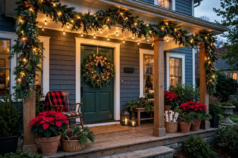 Christmas porch ideas