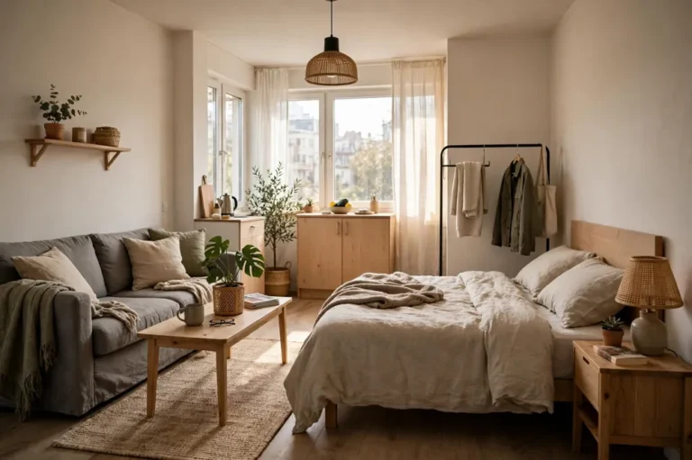 Bedroom living room combo