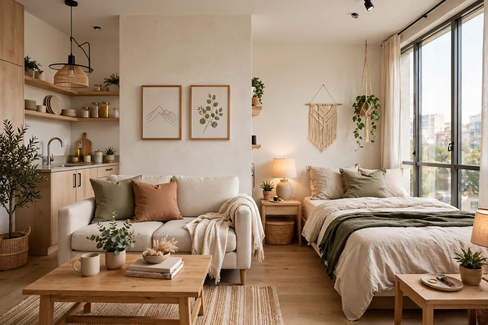 Studio apartment ideas for couples