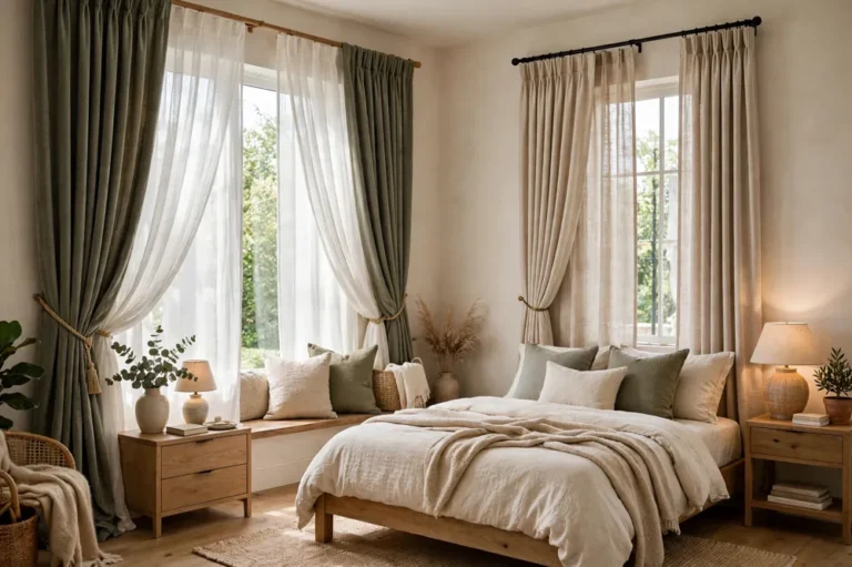Bedroom curtain ideas