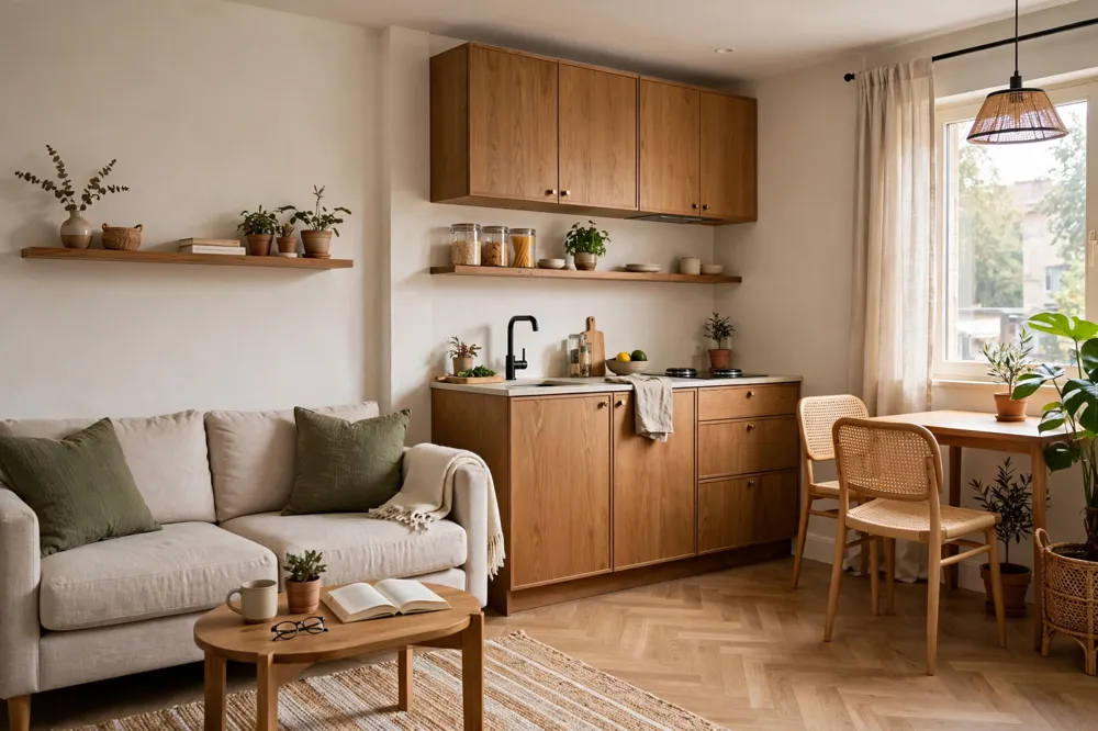 Small apartment interior design