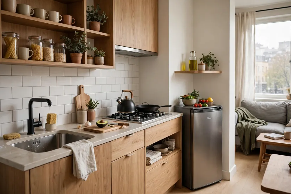 Studio apartment kitchen ideas